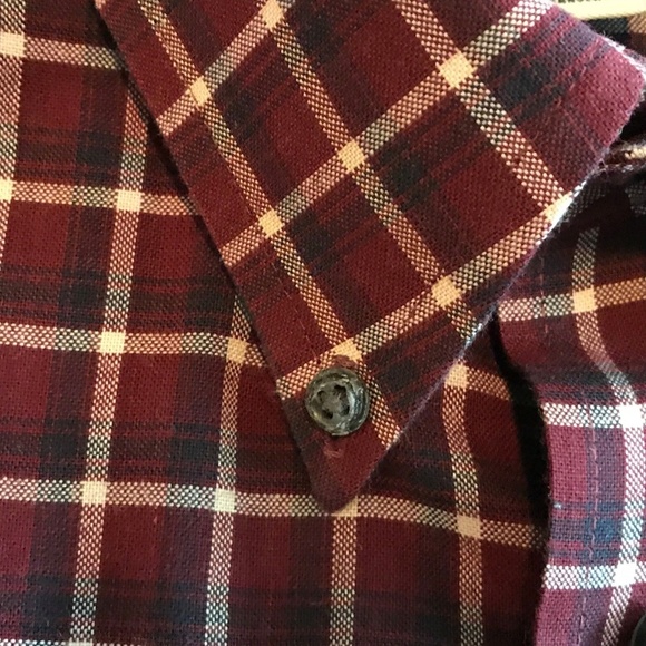 St. John Bay Long Sleeve Iron Free Plaid Shirt-3XL - Picture 3 of 5
